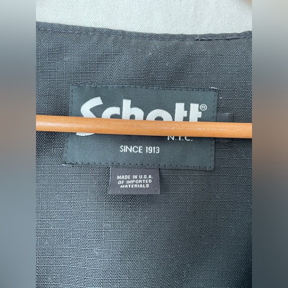 SCHOTT NYC 515V Leather Vest (NWOT) - Picture 3 of 8